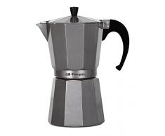 Orbegozo KFS320 KFS 320-Cafetera, 3 Tazas, Color, Aluminio, Plata