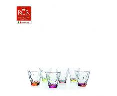 RCR Set Vaso Licor 6 Uds.