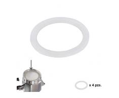 ORYX 5056101 Junta Goma Silicona Cafetera Aluminio Classic/Inducción 3 Tazas (4 Unidades)