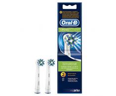 Oral-B Cross Action, Cabezales para Cepillo de Dientes, Pack de 2