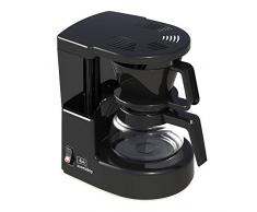 Melitta Cafetera de filtro con jarra de vidrio, Para 2 tazas de café, Aromaboy, Negro, 1015-02