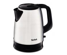 Tefal KI150D10 - Tetera eléctrica, 2400 W, 1.7 L, acero inoxidable, negro/acero inoxidable