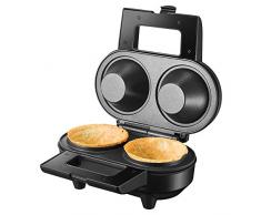 Unold 48315 2waffle(s) 550W Negro, Acero inoxidable - Gofrera (225 mm, 255 mm, 118 mm, 550 W, 220-240)