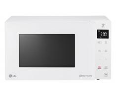 LG MH6535GIH Sobre el rango - Microondas (Sobre el rango, Microondas combinado, 25 L, 1000 W, Tocar, Blanco)