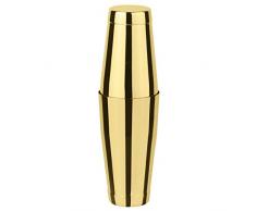 Paderno 41467G08 Boston - Coctelera (2 unidades, acero inoxidable), color dorado