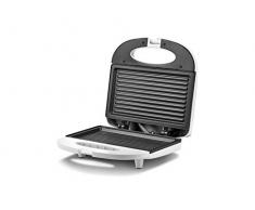 Girmi TS03 - Tostador, 750 W, placas antiadherentes, blanco