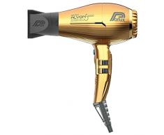 ALYON® Gold Edition - Secador profesional potente, ligero y silencioso con tecnología de iones – Secado rápido y cabello brillante – Color dorado