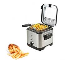 Adler - Freidora (capacidad de 1,5 L, 900 W, MS 4910, color plateado)