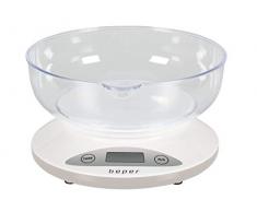 BEPER BP.802 Bascula Cocina con Cuenco Desmontable - Balanza Cocina