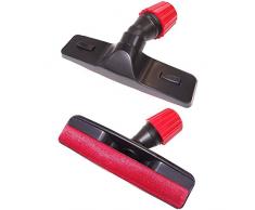 Cleanwizzard - Cepillo para pelo de animales, gatos y perros para aspiradora Fakir Vision 1800 (incluye rollo de bolsas de basura de 16 L)