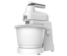 Cecotec Batidora de Varillas PowerTwist 500 Gyro. Bol Autogiratorio de 3,5 L de Capacidad, 5 niveles de Velocidad, Función Turbo y tres Accesorios, Libre de BPA, Potencia de 500W.