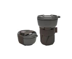 MuC My useful Cup®, Vaso reutilizable plegable de 350 ml, Coffee-to-go, fabricado en Alemania