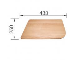 BLANCO 513484 Madera Madera tabla de cocina para cortar - Tabla de cortar (Madera, Madera, 433 mm, 250 mm)