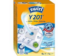 Swirl Y 201 - Accesorio para aspiradora (Color blanco, 4 pieza(s), 1 pieza(s))