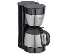 Cloer Cafetera eléctrica 5009, De plástico, Negro, Acero inoxidable