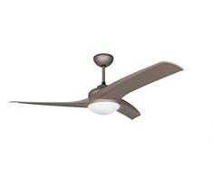 Orbegozo CP 89132 Ventilador de techo con luz y mando a distancia, 3 palas, 132 cm de diÃ¡metro, potencia 55 W y 3 velocidades