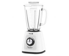 Moulinex LM4351 Blendforce 2 - Batidora eléctrica con tecnología Powelix, 800 W, 1,75 litros, sistema SmartLock, licuadora eléctrica con 3 velocidades y jarrón de vidrio resistente al calor