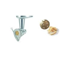 Kenwood Accesorio para Hacer Pasta en Casa, Compatible con el Robot de Cocina Kenwood Chef y kMix + Troquel Metálico para Hacer Pasta, Molde para Pasta Casarecce