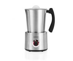 BEEM Espumador de leche MILK-SIRL de 200 ml | espumador de leche eléctrico con 3 programas para una espuma de leche óptima como un barista | para varios tipos de leche | apto para lavavajillas | 650 W