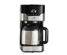 Senya Coffee Cafetera Eléctrica Smart, 800 W, 1.2 Litros, Stainless Steel, Acero Inoxidable