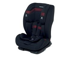 Foppapedretti Re klino Fix, Silla de coche grupo 1/2/3, Negro