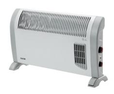 Supra Quickmix 2-2000T Color blanco 2000W Radiador - Calefactor (Radiador, Pared, Piso, Color blanco, Giratorio, 2000 W, 775 mm)
