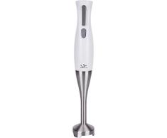 Jata BT175 Batidora de Varilla Inox con Pie de Acero Inoxidable Desmontable Doble Cuchilla Regulador Electrónico de Velocidad 900 W