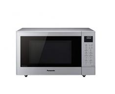 Panasonic NN-CT57 Encimera - Microondas (Encimera, Microondas combinado, 27 L, 1000 W, Botones, Plata)