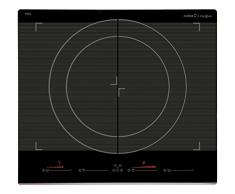 CATA | Modelo Giga 600 BK | Vitroceramica 4 Fuegos | Vitroceramica Induccion 9 niveles de potencia | Ancho de 59cm | Placa con 7,4 kW de potencia