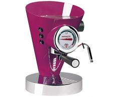 Bugatti Italy Diva Independiente Manual Máquina espresso 0.8L Cromo, Lila - Cafetera (Independiente, Máquina espresso, 0,8 L, Dosis de café, De café molido, 950 W, Cromo, Lila)