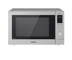 Panasonic NN-CD87KSGTG Microondas combinado, Acero Inoxidable, plata