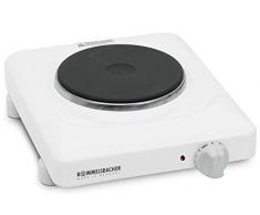 Rommelsbacher THS 815 - Cocina eléctrica portátil (1 fuego, esmaltada, temporizador de 15 minutos)