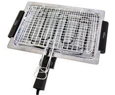 Melchioni Spiedina - Barbacoa (Negro, Rectangular, Mesa, 24 cm, 36 cm)