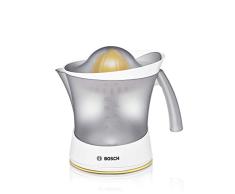 Bosch Elettrodomestici MCP3000N - Exprimidor de cítricos, 25 W, 0,8 litros, plástico, blanco