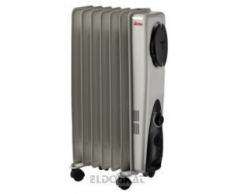 Ardes AR4R07S Interior Negro, Gris, Blanco 1500W Calentador eléctrico de aceite - Calefactor (Calentador eléctrico de aceite, Aceite, CE, Interior, Piso, Negro, Gris, Blanco)