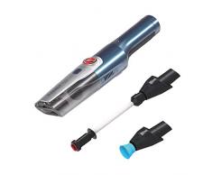 Hoover H-HANDY 700 HH710BSS Aspirador de Mano sin Cable Potente, Almacenaje al Vacío, Kit Food&Space Saver, Motor Direct Impulse, Muy potente 40AW, Carga ultrarápida, Luces LED, Muy Ligera