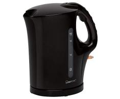BOMANN WK 5011 CB Tetera eléctrica (2000W, 50 Hz, 230V) Negro, 2000 W, 1.7 litros, 44 Decibeles, Acero Inoxidable