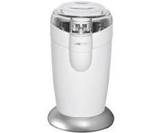 Bomann KSW 446 - Molinillo eléctrico de café, especias, semillas o granos, 120W, capacidad 40gr 20 tazas de café, cuhillas acero inoxidable, tamaño compacto, color blanco