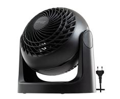 Woozoo, Ventilador de mesa silencioso, potente y portátil, 13m², Alcance 12m, Inclinación vertical de 360°, Oficina - Woozoo PCF-HE15 - Negro