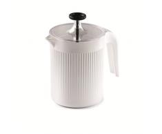 Snips, Cremix, Cappuccinatore, Espumador de leche manual, Color blanco, 0,50 l, 10 x 14,50 x 15,30 cm, Made in Italy, 0% BPA y phthalate free,000968
