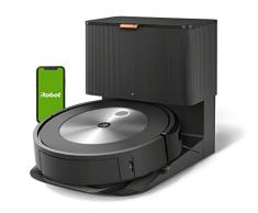 iRobot Robot Aspirador con conexión Wi-Fi Roomba® j7+ con Vaciado automático de la Suciedad - Dos cepillos de Goma multisuperficie - Ideal para Mascotas - Aprende, mapea y se Adapta a tu hogar