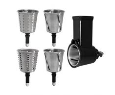 Electrolux 900 167 219 Accesorio Especial ensaladas para el Robot de Cocina Assistant, Color Plateado