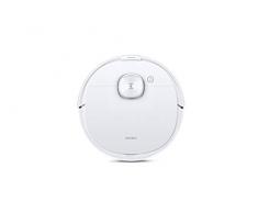 ECOVACS DEEBOT N8 PRO Robot Aspirador con Función Mopa, 2600 Pa, Detección de Obstáculos 3D, Robot Aspirador, Función Láser, 67 dB, App, Alexa, Blanco