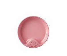 Mepal - plato de bebé - Deep pink – plato de bebé con ventosa antideslizante – plato de microondas para bebé - apto para el lavavajillas