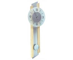 Reloj de pared moderno con mecanismo a cuarzo de AMS AM W7207/18