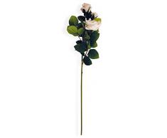 Villa dEste Home Tivoli Set Flor Artificial 3 Uds. Rosa