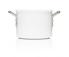 Eva Solo 5706631037860 Garnek z powłoka - Escurridor (2,5 l, 16 cm), color blanco