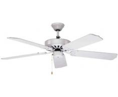 CasaFan ROYAL 132 WE - Ventilador (Ventilador con aspas para el hogar, Blanco, Techo, 180 RPM, 59 W, Corriente alterna)
