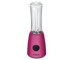 Bomann SM 386 CB - Batidora para smoothies, capacidad 0,6 l, 250 W, color morado