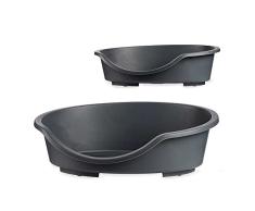 Cama para Mascota Antracita Plástico (60 x 25 x 79 cm)